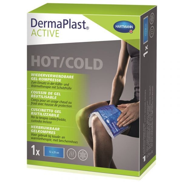 DermaPlast ACTIVE Hot/Cold, compresa cu gel, reutilizabila 12 x 29cm - Hartmann