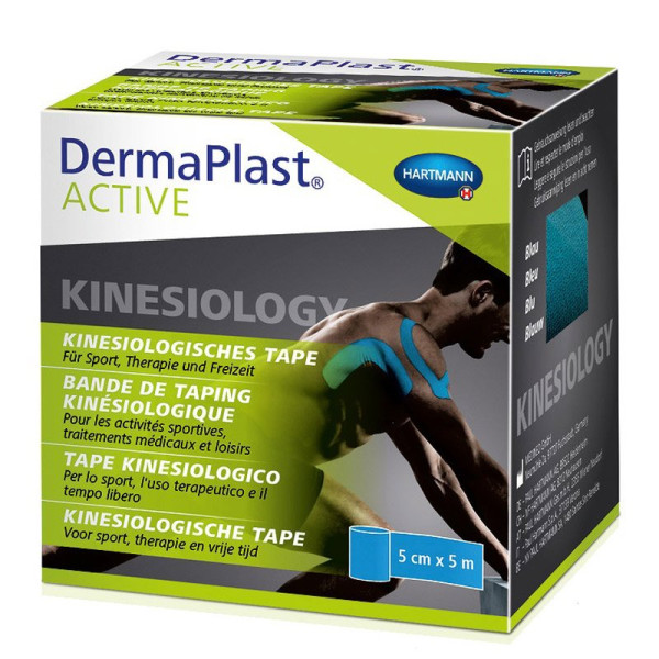 Derma Plast ACTIVE Kinesiology, banda kinesiologica 5cm x 5m