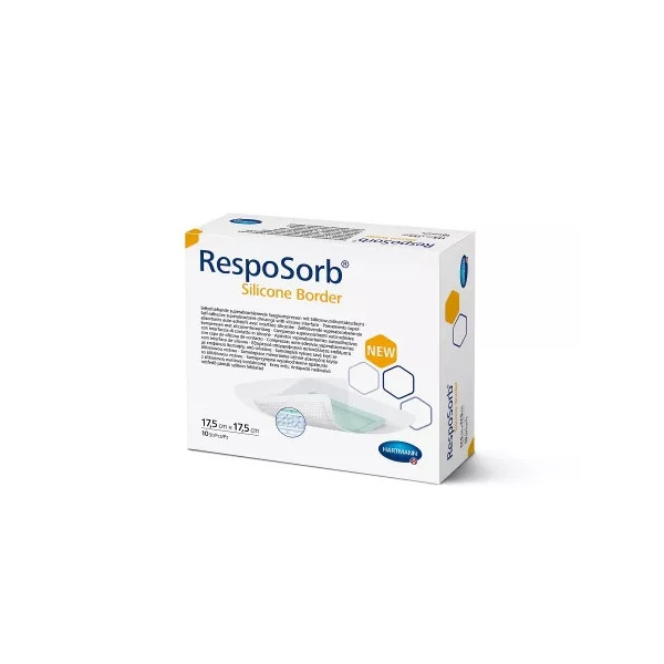 Hartmann Resposorb Silicon Border 17,5cm x 17,5cm x 1 bc