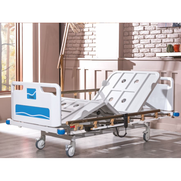 Pat spital electric cu 2 motoare si saltea inclusa