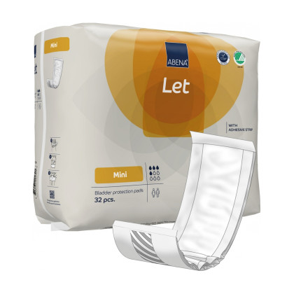 Absorbante anatomice cu benzi adezive - Abena Let Mini x 32 buc