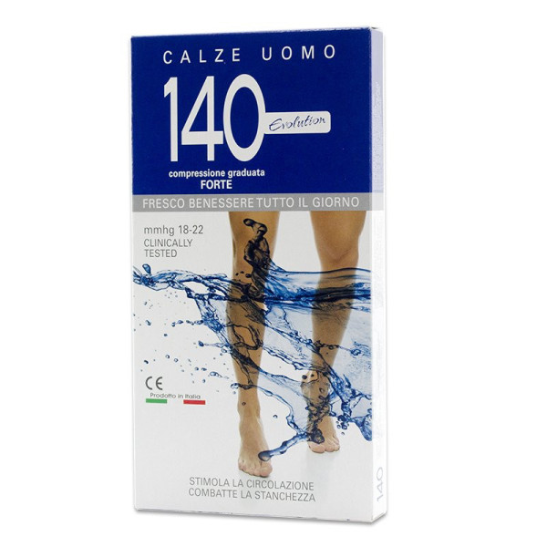 Ciorapi compresivi  barbati pana pe gamba 18-22 mmHg (140 DEN)