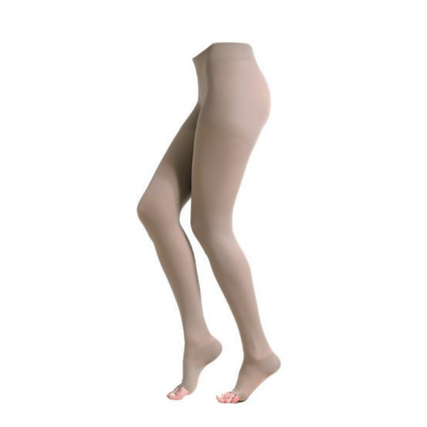 Ciorapi pantalon compresivi 18-21 mmHg cu varf deschis - Novamed  
